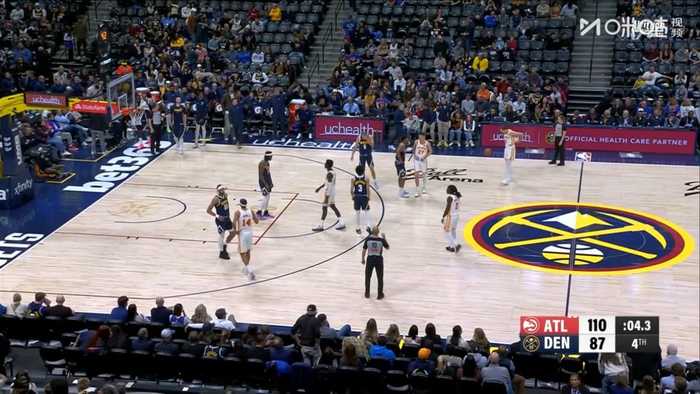 老鹰4罚球110-87大胜掘金