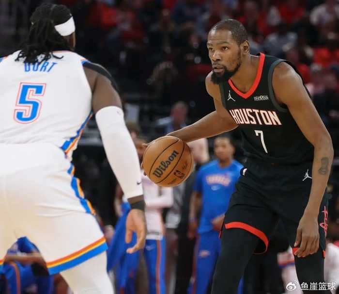 火箭暴露两大短板，杜兰特很无奈！申京错误明显，乌度卡毫无变通