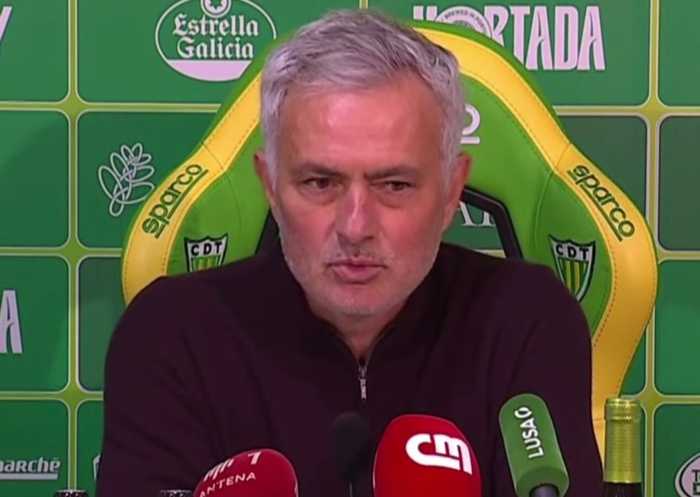 穆里尼奥：球员们没有因战胜皇马而自大，但球队缺乏进球基因