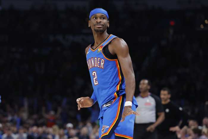 SGA谈连续20+纪录今晚差点中断：除了赢球 其他我都不在乎