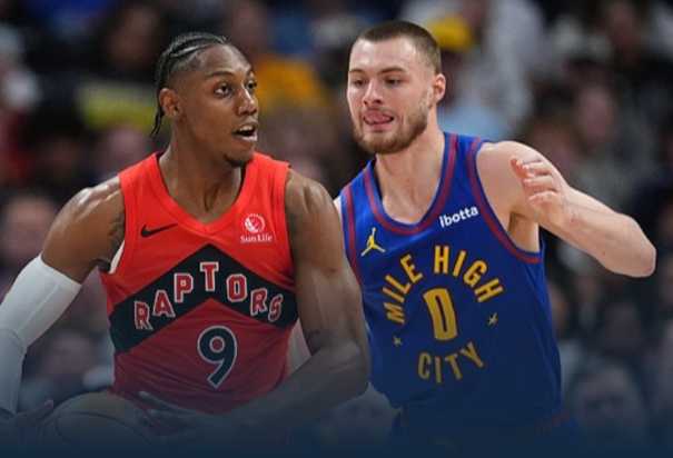 掘金力克猛龙，约基奇穆雷爆发，阿隆戈登回归，果然好打一些